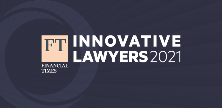 Financial Times Innovative Lawyers 2021
